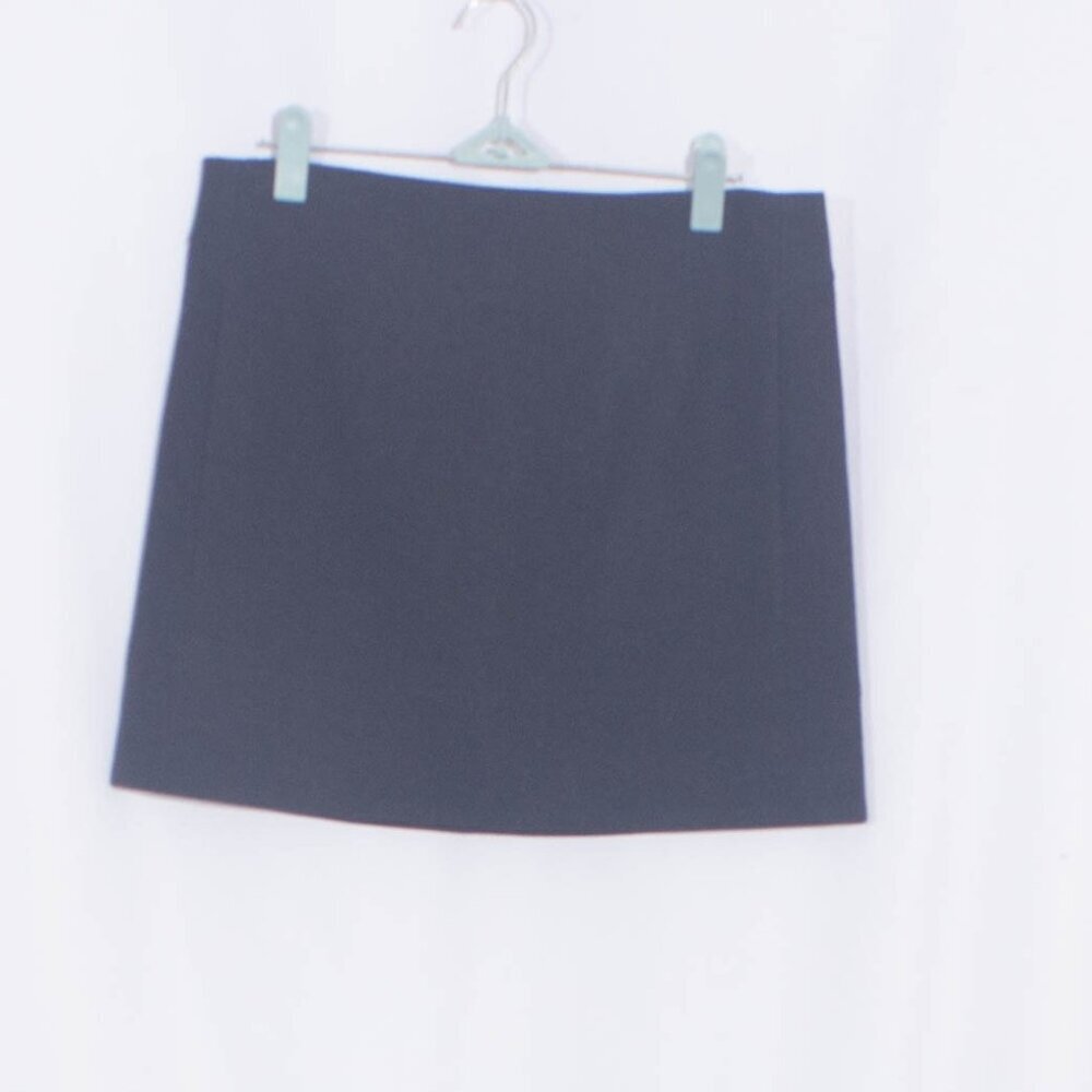 NWT J. CREW FACTORY Wool Blend Dark Gray Mini Skirt Size 2